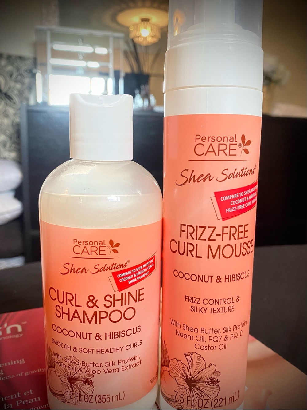 Personal Care Curl & Shine Shampoo and Curl Mousse